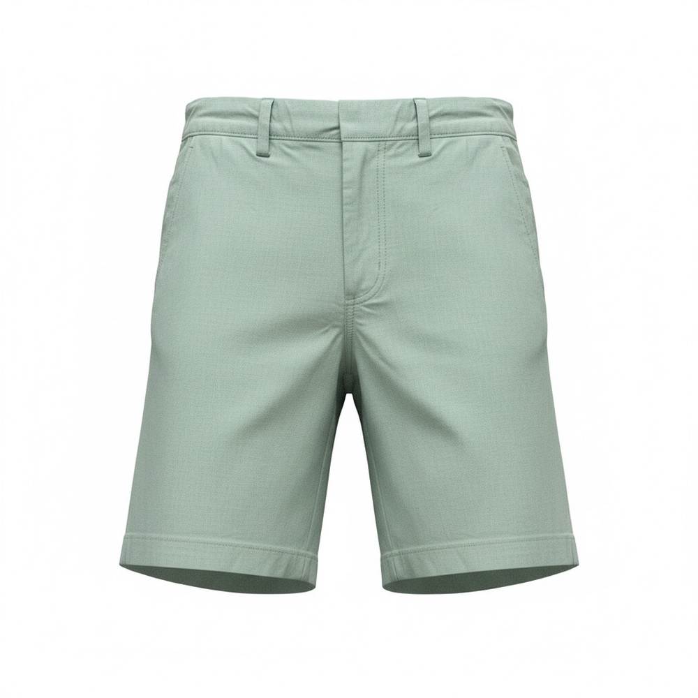 Banana Republic Light Green Flat Front Shorts